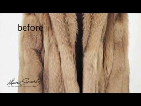 how to repair fur coat