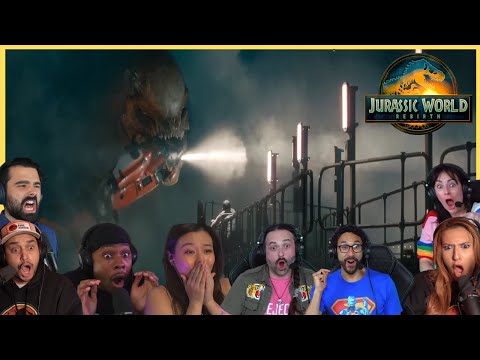 TOP "Beluga-Rex Destroys Helicopter" Reaction!! l Jurassic World Rebirth 2025 Movie Reaction!!