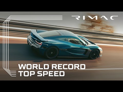 El récord de velocidad del Rimac Nevera