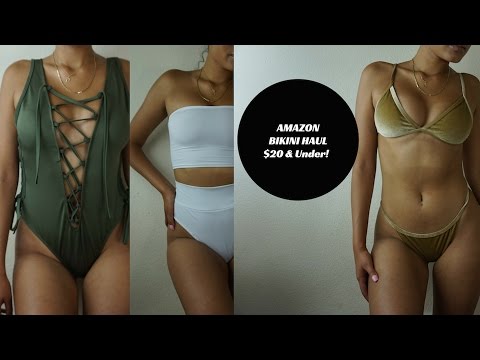 AMAZON BIKINI HAUL | UNDER $20??