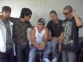 LOS PRINCIPES YENZIEL Y MIKE JUNTO A YELSID,SHENO Y SHAKO SALUDANDO A PUERTO RICO.