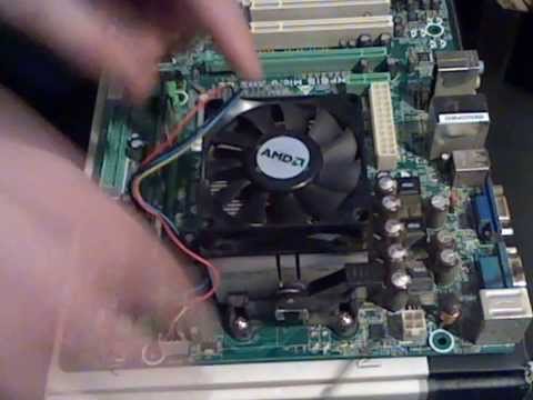 how to attach amd heatsink