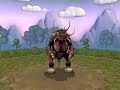 Minotaur creature, spore