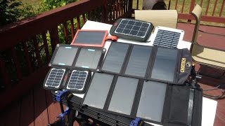 Portable USB Solar Panel Charger Review / Tests – Part 1