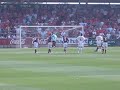 Swindon penalty against Cobblers Swindon penalty against Cobblers