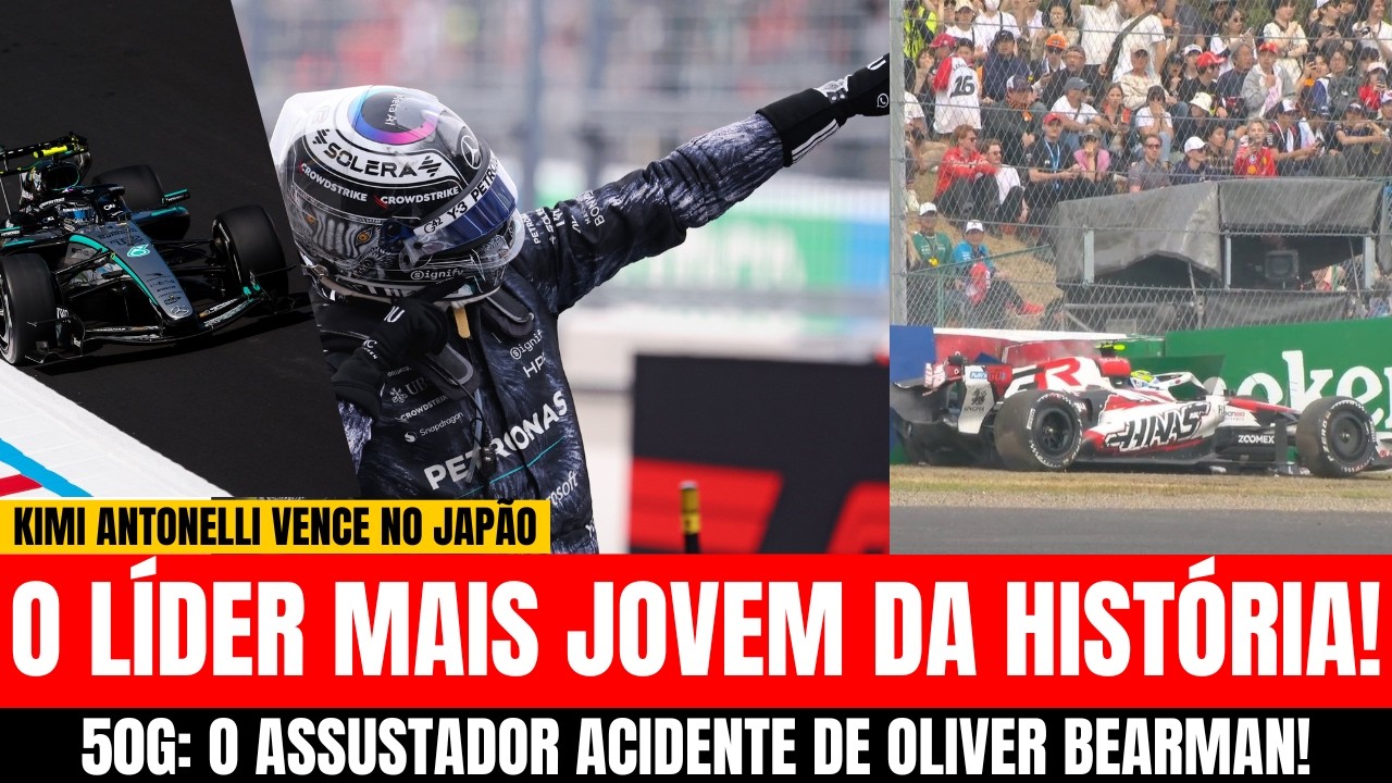 GP do Japão 2026: Kimi Antonelli Vence e Faz História na F1!