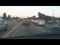 Driving Southbound on the 405 Los Angeles
