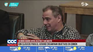 REUNIÓN CUMBRE ENTRE ATLÉTICO Y SAN MARTÍN