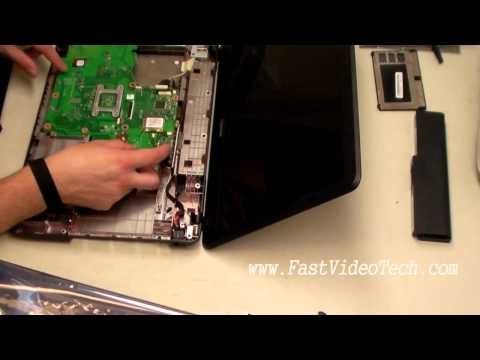 how to repair a toshiba laptop power jack