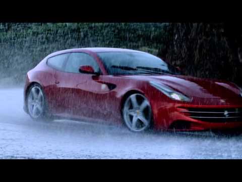 Ferrari FF offroad in the mountains