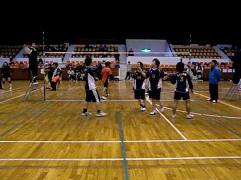 2010.01.24 第1回冬季大会トリムA 美女野獣メンズA決勝2SET
