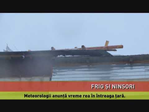 Meteorologii anunţă lapoviţă şi ninsoare în întreaga ţară