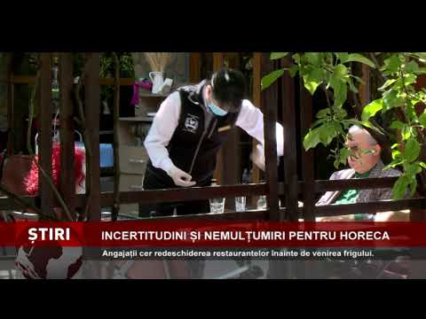 Angajații HoReCa cer redeschiderea restaurantelor înainte de venirea frigului