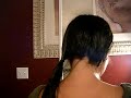 Jennie cutting her hair for locks of love
