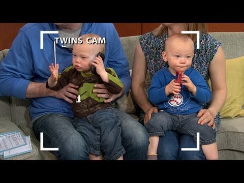 GMA - The McEntee family had no idea how the Web would react to Sam and Ren's chat. For more, go here: http://blogs.abcnews.com/george/2011/03/the-talking-twinsste...