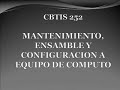 MANTENIMIENTO A UNA COMPUTADORA