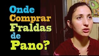 Onde comprar fraldas de pano?