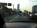 Driving in Jakarta Indonesia