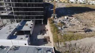 #videoNota: Persona fallece al caer en edificio corporativo en construcción