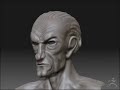ZBrush - Timelapse - Character head - Speed modeling