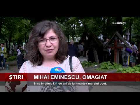 Mihai Eminescu, omagiat