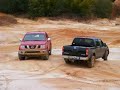 Nissan Frontiers getting dirty