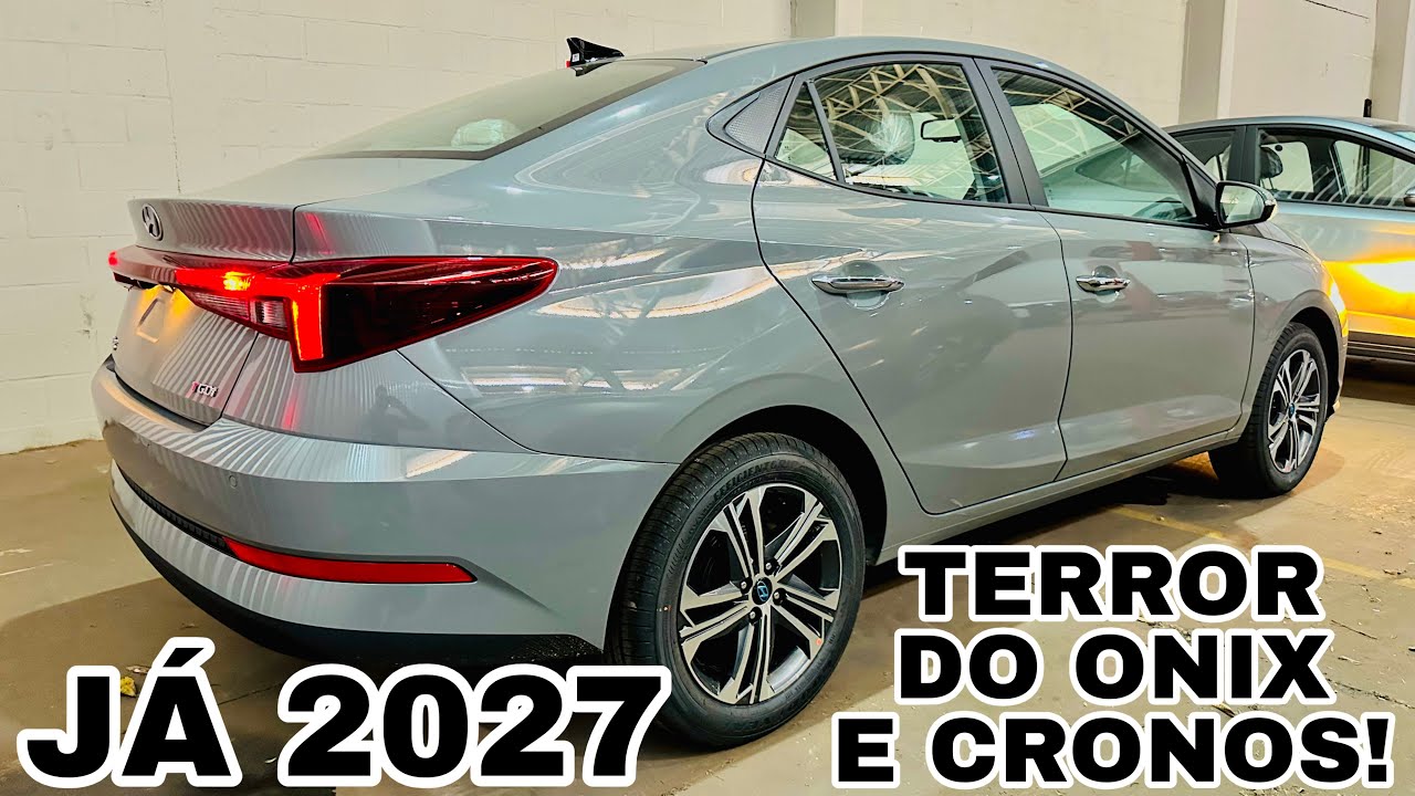 NOVÍSSIMO HYUNDAI HB20S PLATINUM 1.0 TURBO 2027 EM DETALHES | O QUE MUDOU | CADE O FACELIFT??