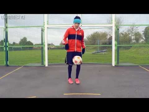 How To Do Multiple Half Around The World Football Freestyle Tutorial