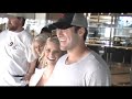 Tour of the new Cowboys Stadium with Tashard Choice with Teammates and otherss featuring Jerry Jone, Tony Romo, Jessica Simpson, The Jonas Brothers and more