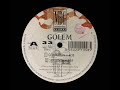 Golem - The Second Double Golem EP - Music Sensations