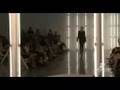 Abbey-Lee Kershaw trips and falls in Rodarte S/S 09
