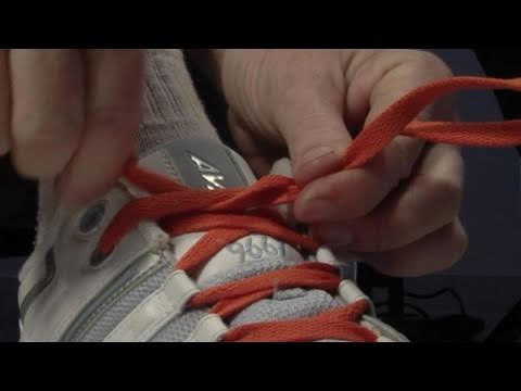 how to fasten shoelaces
