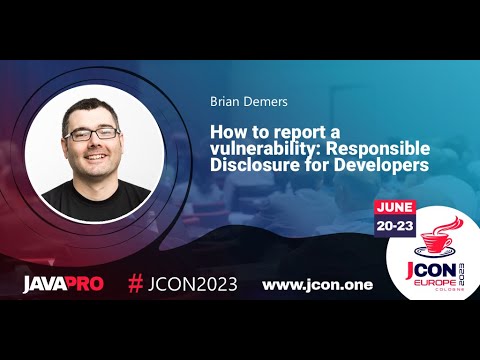 How to report a vulnerability: Responsible Disclosure for Developers