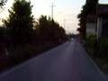 orso mi saluta con i piedi in moto