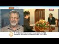 Click here to watch this video Interview: Thai-Cambodia tensions - 11Nov 09