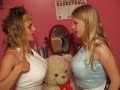 sister boob fight