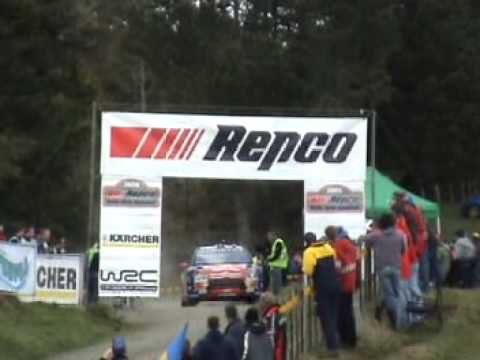Repco Rally New Zealand 2008 Results Day One: Hirvonen leads as Loeb has problems on penultimate stage? YouTube Preview Image