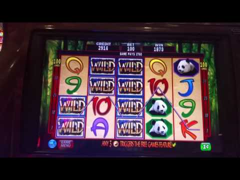 Nice Win! 100 Pandas slot machine at Resorts casino