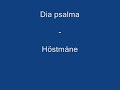 Dia psalma - H�stm�ne