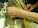 Knitting a Tube on the Modified Bond Ribber - Part 2