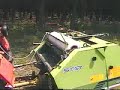 Mini round baler net wrap_hay