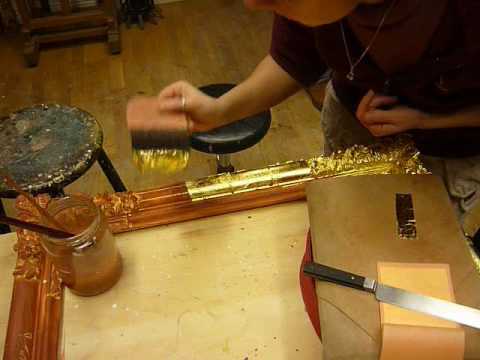 how to apply gilding wax