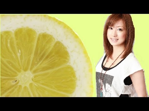 how to slice a lemon