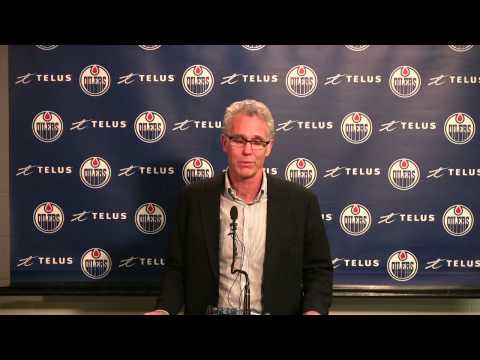 Edmonton Oilers GM Craig MacTavish looking to the future