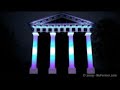 Projection 3D sur monument