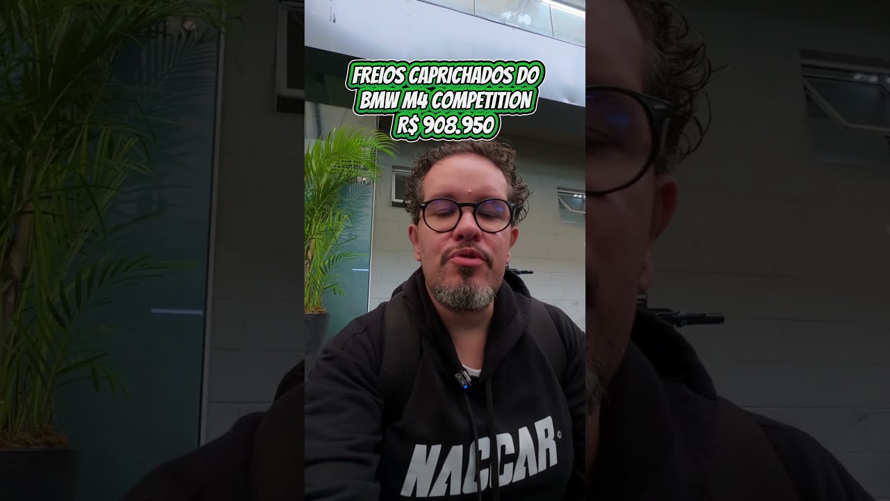 As Rodas e freios caprichados do BMW M4 Competition! 🛑🚀
