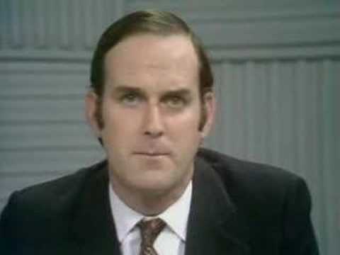Monty Python's Flying Circus - Season 2, 1 - Face the Press (or: Dinsdale)