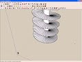modelando uma rampa em espiral