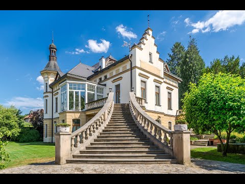 Video Prodej jedinečné historické vily s duší – noblesa, prostor a klid v blízkosti Prahy