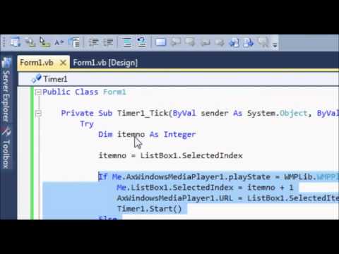mp3 player - Got an enquiry? Contact our community on our forums at http://www.ogenenterprise.com! How to make a media player with an automated playlist in visual studio 2010 cm1 vb.net computermaster1st...